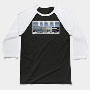 Centralized Streamlining Baseball T-Shirt